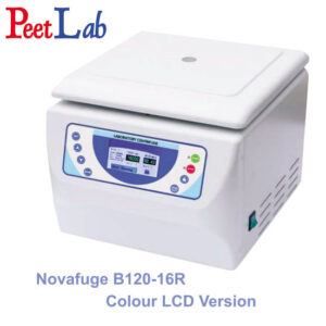 Centrífuga de Mesa PEETLAB - Novafuge B120-16R LCD